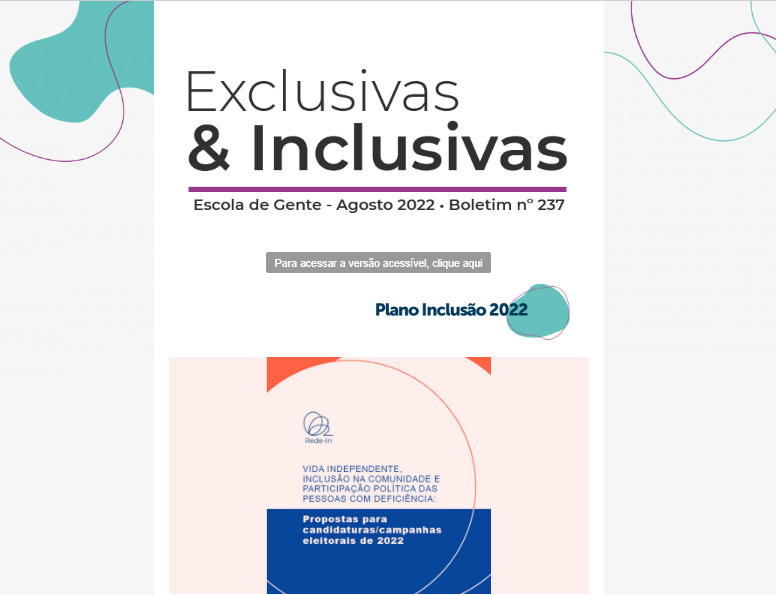 Página sobre fundo com topo decorado de pequenas formas e contornos irregulares. No cabeçalho, a identificação 